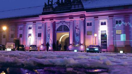 Immerhin: Am Samstag erstrahlte die Innenstadt bei der Aktion „Unterwegs im Licht“.