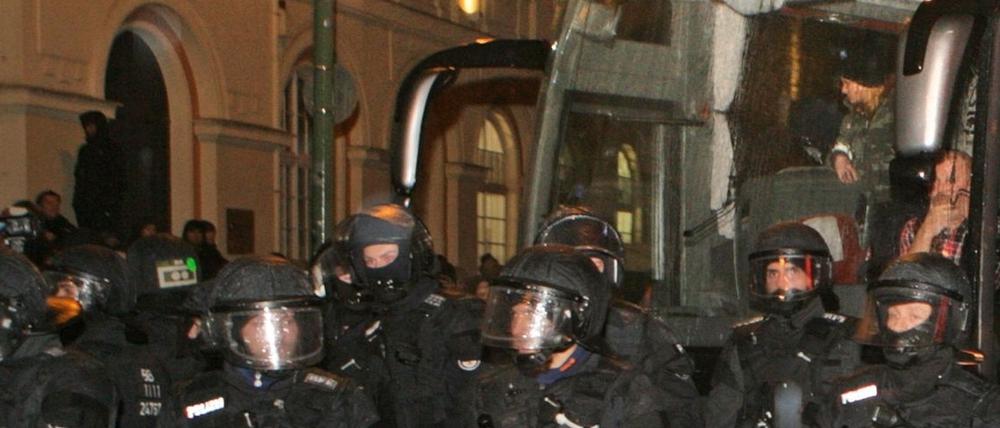 Erneute Ausschreitungen sollen am 20. Januar vermieden werden.