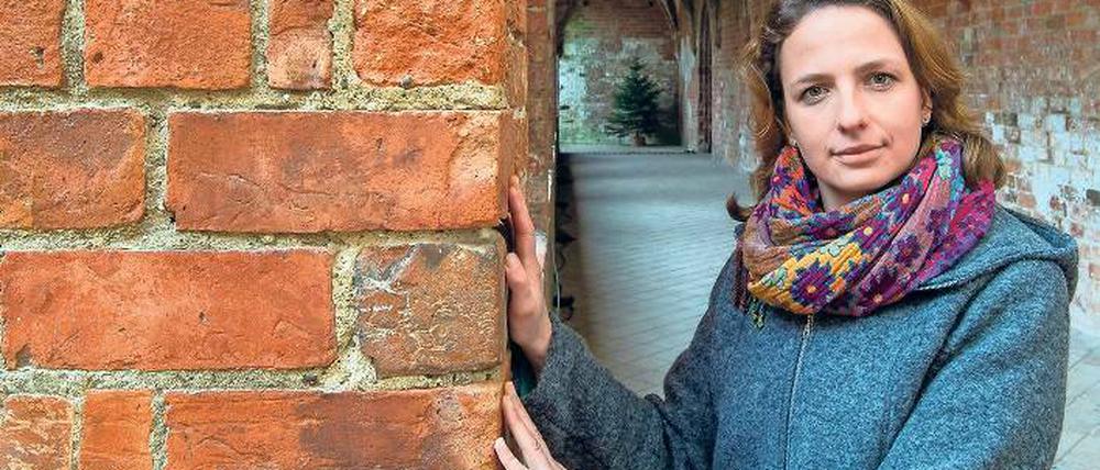 Chefin im Kloster. Die Kunsthistorikerin Franziska Siedler (35 Jahre) hat 2010 die Leitung in Chorin übernommen und plant jetzt die neue Dauerausstelllung.