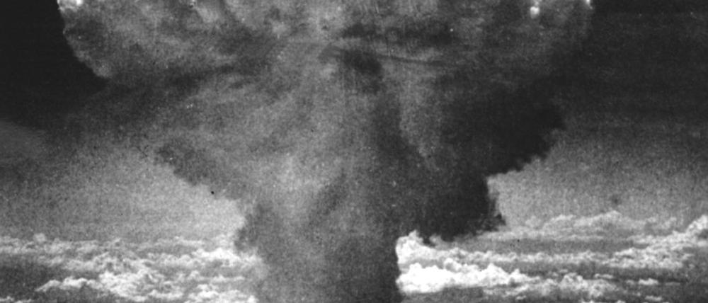 Die pilzförmigen Rauchwolken der Atombomben wären auch über Brandenburg aufgestiegen.