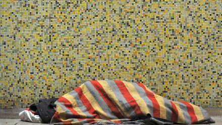 In Deutschland gibt es immer mehr Obdachlose.