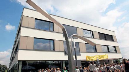 Mehr davon! Kurz nach der Eröffnung des Vicco-von-Bülow-Gymnasiums im August 2013 war bereits klar, dass der Neubau zu klein ist.