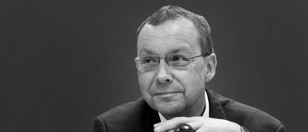Der verstorbene Fraktionsvorsitzender der SPD im Landtag Brandenburg, Klaus Ness.