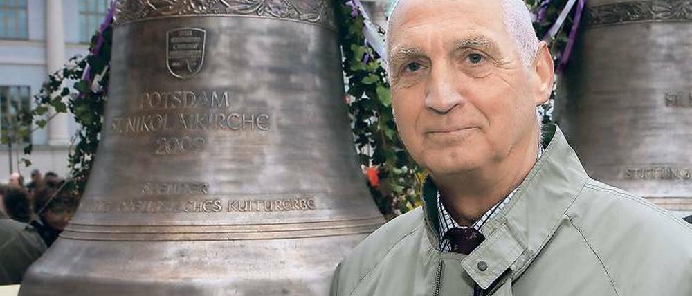 Spendierfreudig. Klaar hat auch für die Glocken der Nikolaikirche gespendet.