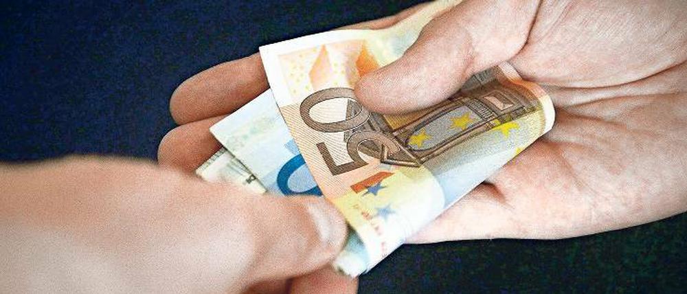 Durch Korruption entsteht in Brandenburg hoher wirtschaftlicher Schaden.