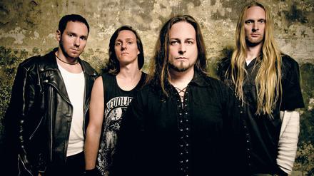 Wollen heute gewinnen. Die Metal-Rocker Glasscage aus Potsdam