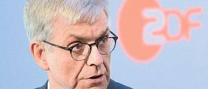 ZDF-Intendant Thomas Bellut will keinen extra Kanal für Flüchtlinge gründen. 