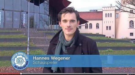 Gesicht zeigen gegen Hetze. Mehr als 650 Menschen unterstützen die Kampagne – unter anderen der Potsdamer Schauspieler Hannes Wegener.