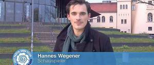 Gesicht zeigen gegen Hetze. Mehr als 650 Menschen unterstützen die Kampagne – unter anderen der Potsdamer Schauspieler Hannes Wegener.
