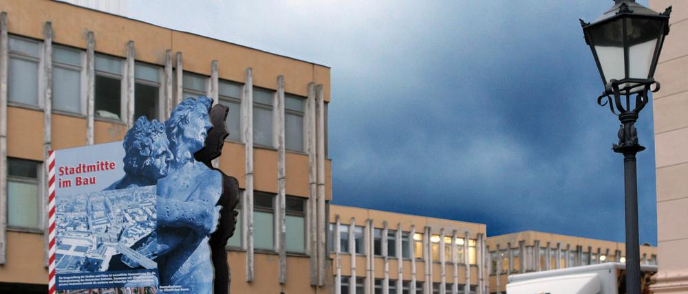 Für die einen schön, für die anderen scheußlich. Das Gebäude der Fachhochschule am Alten Markt.