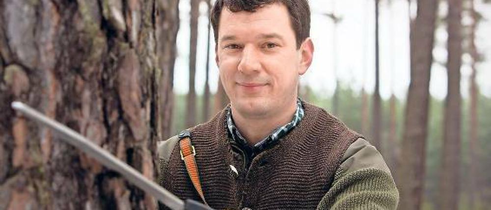 Beelitzer Waldumbau. Förster Martin Schmitt setzt auf Laubgehölze.
