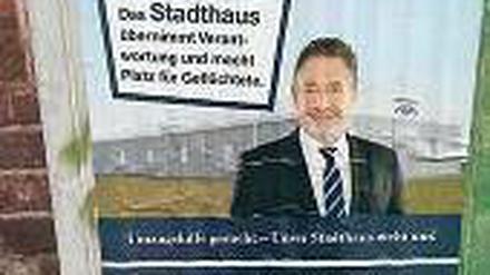 Getürkt. Das Design der Stadtverwaltung ist recht gut getroffen.