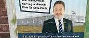 Getürkt. Das Design der Stadtverwaltung ist recht gut getroffen.