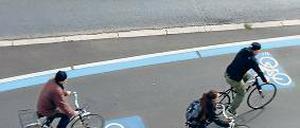 Highway. Ein Radschnellweg soll einmal von Potsdam nach Teltow führen.