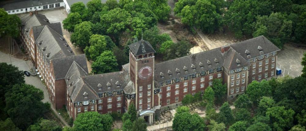 Das Gelände des denkmalgeschützten ehemaligen Landtags auf dem Brauhausberg.