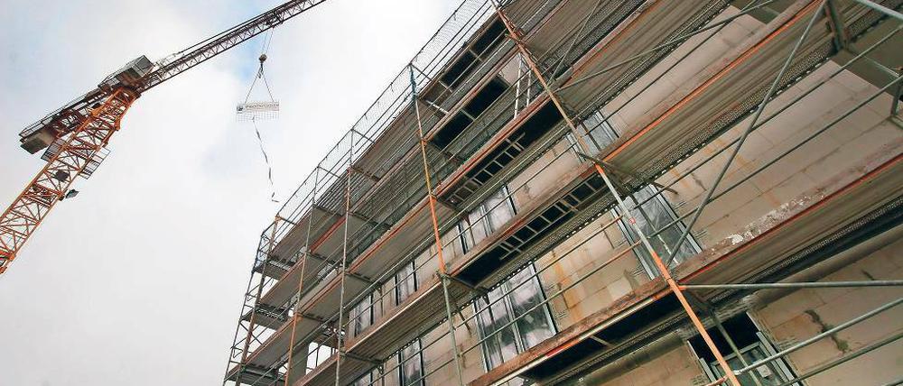 Die Wohnungen sollen im vierten Quartal 2016 fertig sein.
