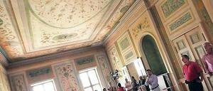 Gute Akustik. Zum Tag des offenen Denkmals wurde im Palais Lichtenau bereits musiziert.