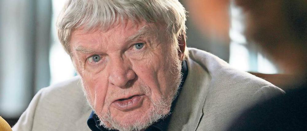 Ein Charakter-Kopf. Schauspieler Hardy Krüder erkannte noch als Jugendlicher in der Hitlerjugend den Wahnsinn der Nazis. Seitdem kämpft er gegen Intoleranz und Rassismus.