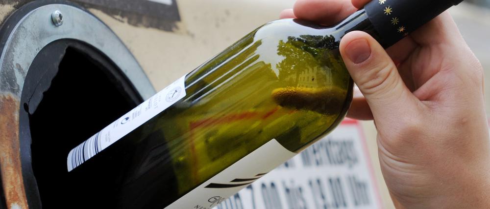 3000 Tonnen Altglas werden in Potsdam pro Jahr durchschnittlich entsorgt.