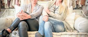 Die Rebellischen. Nadine Zechlin und Sarah Domke im neuen Geschäft.