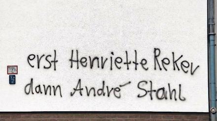 Morddrohung. Diese galt André Stahl, Linke-Politiker und Bürgermeister in Bernau.