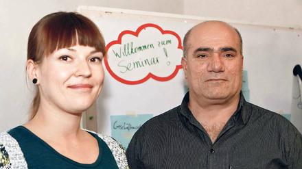 Regina Reim und Farzanda Fandi fühlten sich gut beraten.