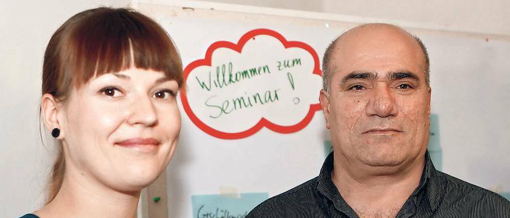 Regina Reim und Farzanda Fandi fühlten sich gut beraten.
