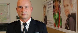 Michael Scharf, 49, verantwortet die Arbeit der Soko "Schlaatz".