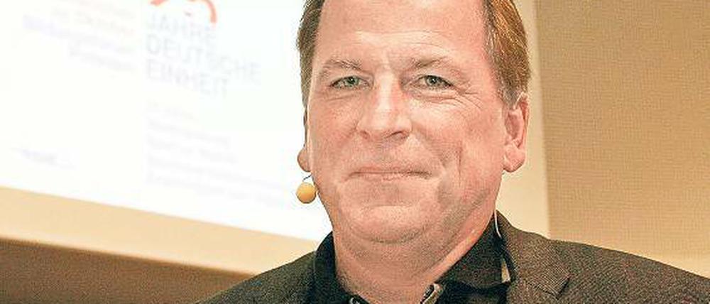 „Rambo von Potsdam“. Ex-Baudezernent Detlef Kaminski bei der Debatte.