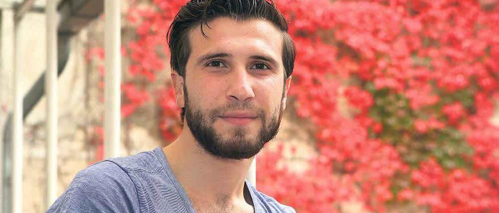 Fußballfan. Amir Tit lebt seit neun Monaten in Potsdam und verfolgt gerne die Spiele der spanischen Nationalmannschaft. Ab nächster Woche spielt er auch selbst in Babelsberg.