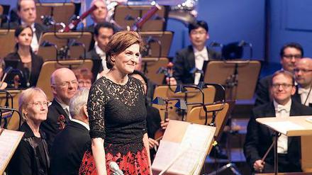 Spielte in „Bella Martha“ selbst eine begnadete Köchin. Martina Gedeck wusste bei der Lesung im Nikolaisaal also, wovon sie sprach.