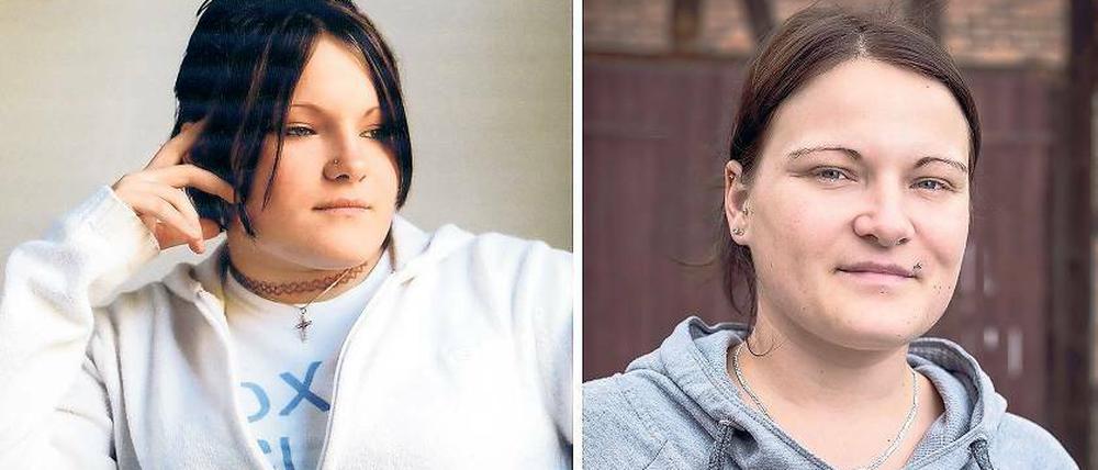 Damals und Heute. In der Ausstellung „Wendekinder“ lernt der Besucher zur Wendezeit geborene Menschen kennen, hier Karolin aus der Prignitz.