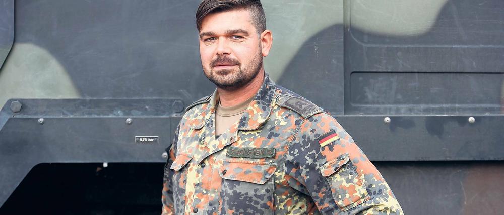 Hauptfeldwebel Robert Sternstein war fünf Monate in Afghanistan.
