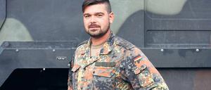 Hauptfeldwebel Robert Sternstein war fünf Monate in Afghanistan.