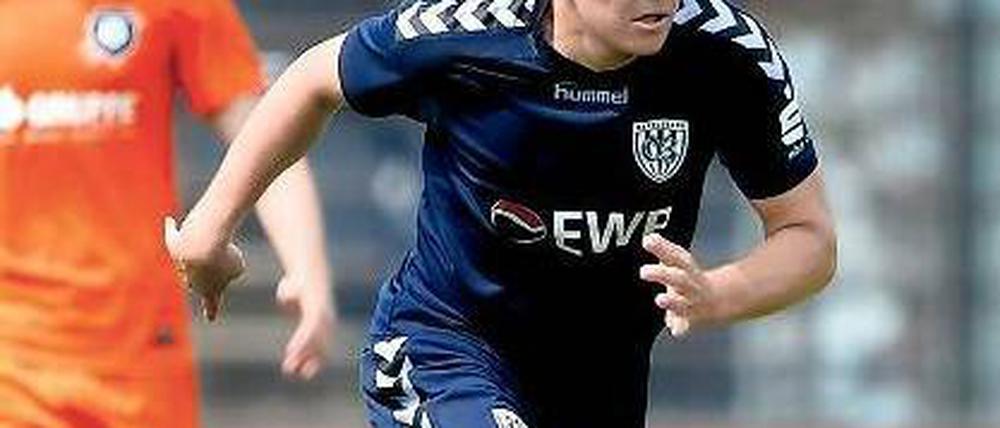Nils Fiegen will sich beim SV Babelsberg 03 für die Stammelf empfehlen und heute gegen seinen Ex-Verein Hertha II ungeschlagen bleiben.