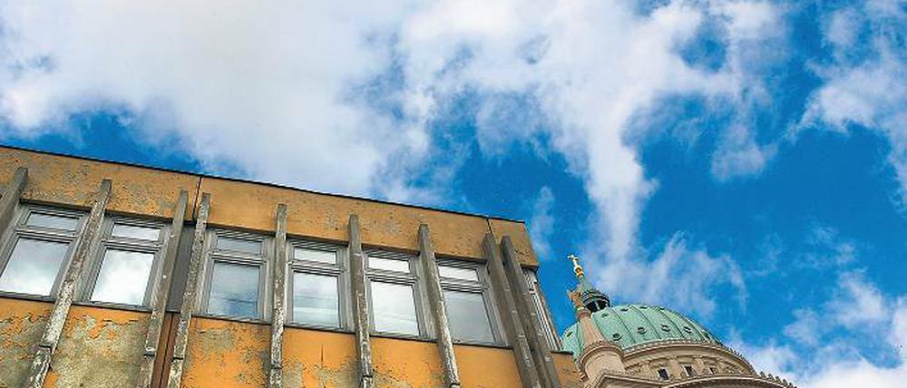 Erhaltenswert? Die Initiative will den Abriss des FH-Gebäudes aufhalten.