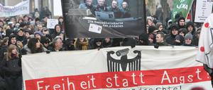 In anderen deutschen Städten gab es schon mehrfach "Freiheit statt Angst"-Demonstrationen.