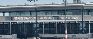 Am BER werden die Bauarbeiten gestoppt.