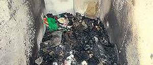 Tatort Waldstadt. Schäden von 50 000 Euro sind bei den Bränden entstanden.