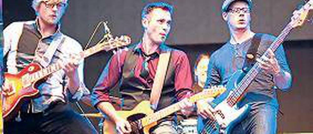 Potpourri aus Rock ’n’ Roll. Die Haystackers spielen im Colonial-Café.