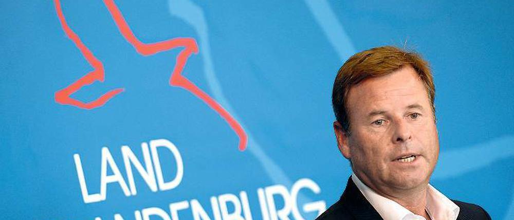 Brandenburgs Finanzminister wollte bis zur Landtagswahl 2019 keine neuen Schulden aufnehmen. Das dürfte nun schwierig werden.
