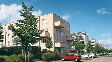 Gewoba-Bauten im Bornstedter Feld. In den nächsten sieben Jahren sollen insgesamt 1500 neue Wohnungen in Potsdam angeboten werden.