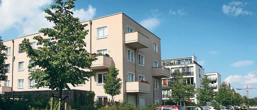 Gewoba-Bauten im Bornstedter Feld. In den nächsten sieben Jahren sollen insgesamt 1500 neue Wohnungen in Potsdam angeboten werden.
