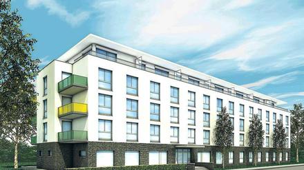 Luxus für Studis. In Babelsberg feiern die „How8“-Apartments Richtfest.