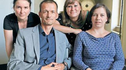 Die Neuen. Anlauff, Szilleweit, Kulke und Heigl von Die Andere.