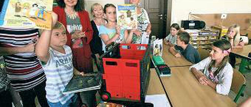 Alternative. Schulen können jetzt Bücherboxen bestellen.