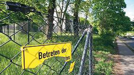Umkämpftes Land. Der Zaun am Pfingstberg erhitzt die Gemüter.
