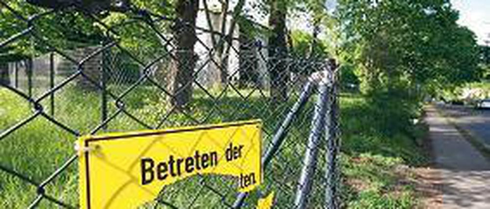 Umkämpftes Land. Der Zaun am Pfingstberg erhitzt die Gemüter.