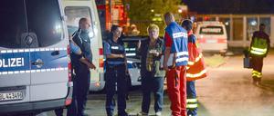 35 Menschen wurden in einer Unterkunft in Massow, Ortsteil Halbe, in Brandenburg durch Pfefferspray verletzt.