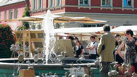 Kunstvoll. Der Markt wird für zwei Tage zur kleinen Kunstmeile.